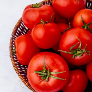 Freshly Harvested Tomatoes